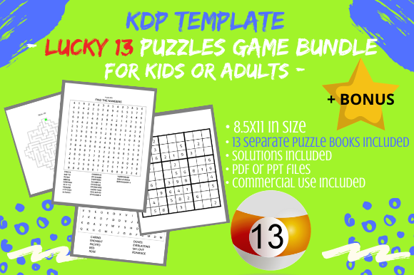 13 Book Game Puzzles Bundle Solutions: Practical Uses for Creatives, Educators, and Entrepreneurs