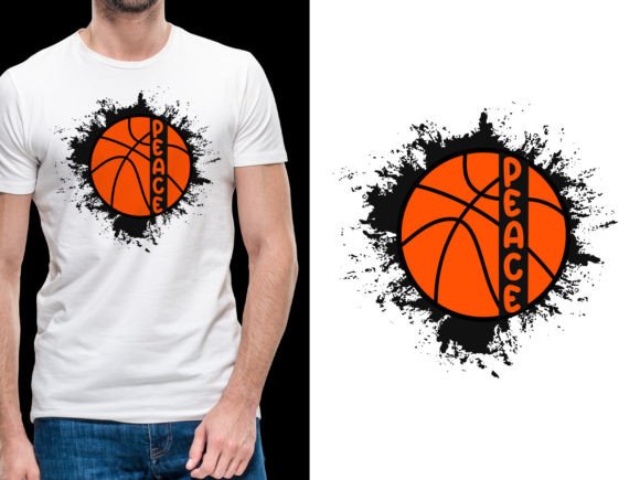 Basketball Game Day Logo T-Shirt Design