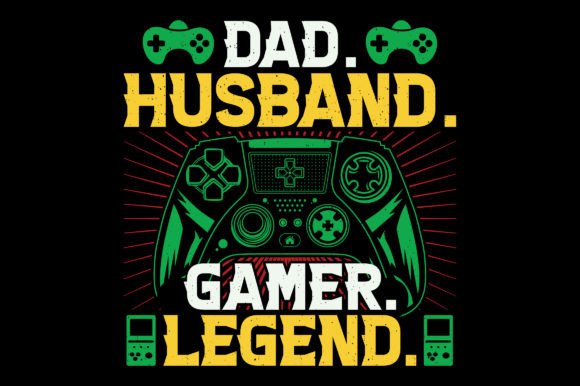 Dad Husband Gamer Video Game T-Shirt SVG: A Practical Guide for Creators