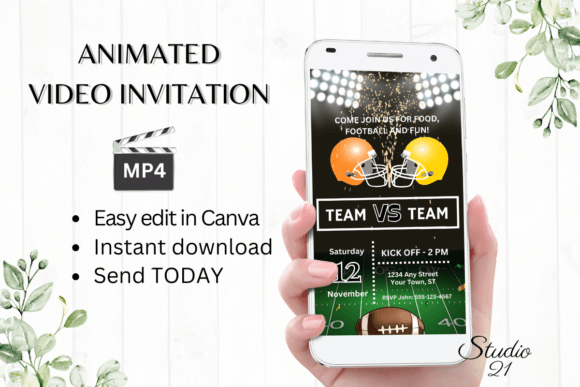 Electronic Football Game Invitation: A Seamless Digital Solution for Modern Event Planning