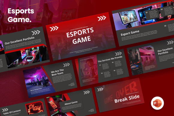 Esports Game - PowerPoint Template: A Strategic Asset for Modern Presentations