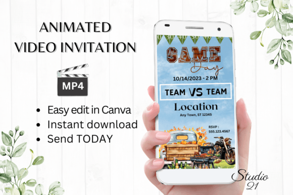 Football Game Tailgate Party Invite: A Seamless Way to Plan and Share Your Event