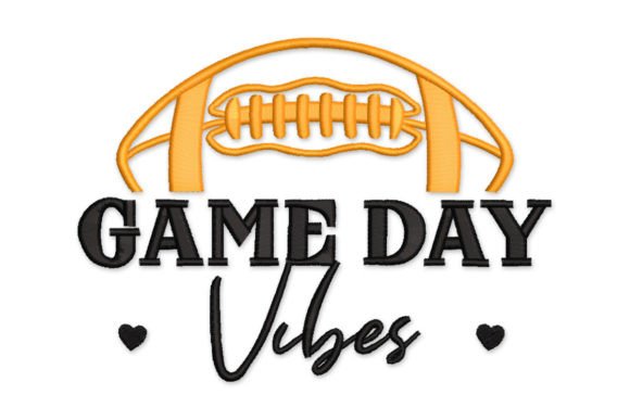 Game Day American Football Embroidery Design: A Touchdown for Sports Fans and Crafters Alike