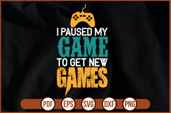 I Paused My Game to Get New Games – A Bold, Playful Typeface for Creative Projects