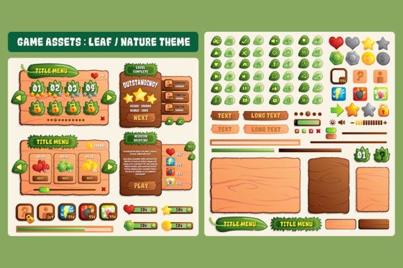 Leaf Nature Game UI Assets: A Workflow Guide for Mobile Developers