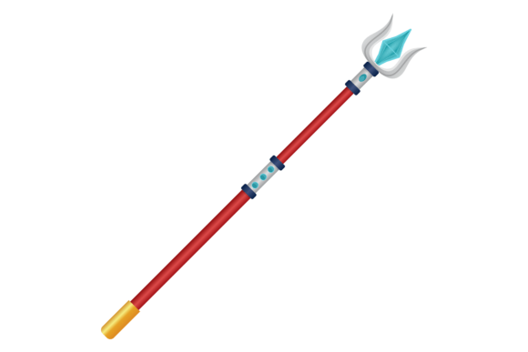 Magic Wand Icon for Fantasy Game Design