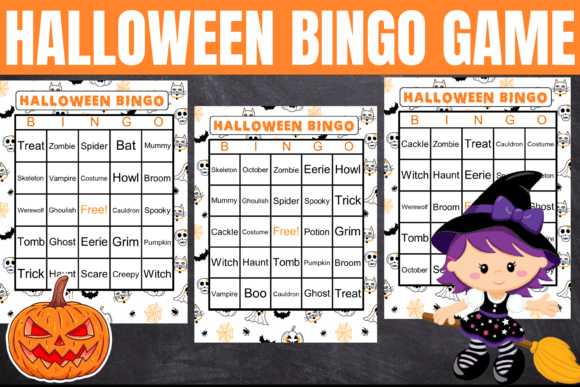 October Halloween Bingo Cards Game: A Spooky Solution for Every Celebration