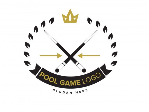 Pool Game Logo Illustration Vector: A Versatile Design Asset for Your Brand