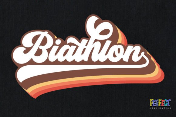 Reviving the Retro Groovy Spirit with Biathlon Winter Funny Game Designs