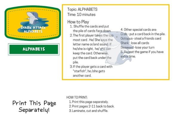 Short Vowels Review Game Shark Attack: A Practical Evaluation