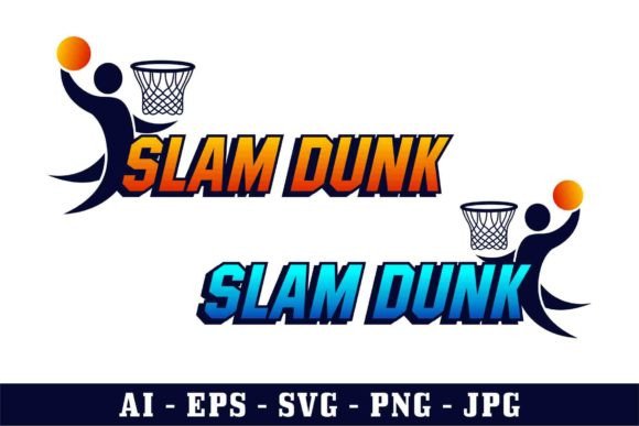 Slam Dunk with Ball in Basketball Game D: Strategic Value in Visual Branding and Design