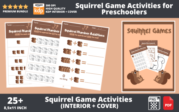 Squirrel Game Activities for Preschoolers: Seasonal Learning Made Engaging
