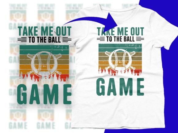 Take Me Out to the Ball Game Eps Png: A Versatile Design for Creative Projects