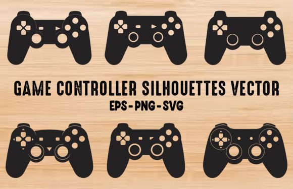 Vector Game Console Silhouettes Bundle: A Versatile Design Resource for Modern Creatives