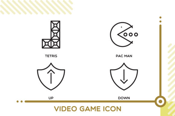 Video Game Icon Bundle: Creative Design Made Easy
