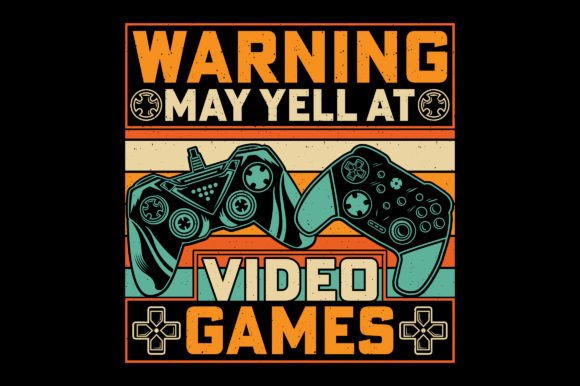 Warning May Yell at Video Game T-Shirt: A Bold Statement for Gamers and Creators